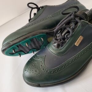 Vintage Adidas Roy Air Sansole Aditex women's wingtip golf shoes